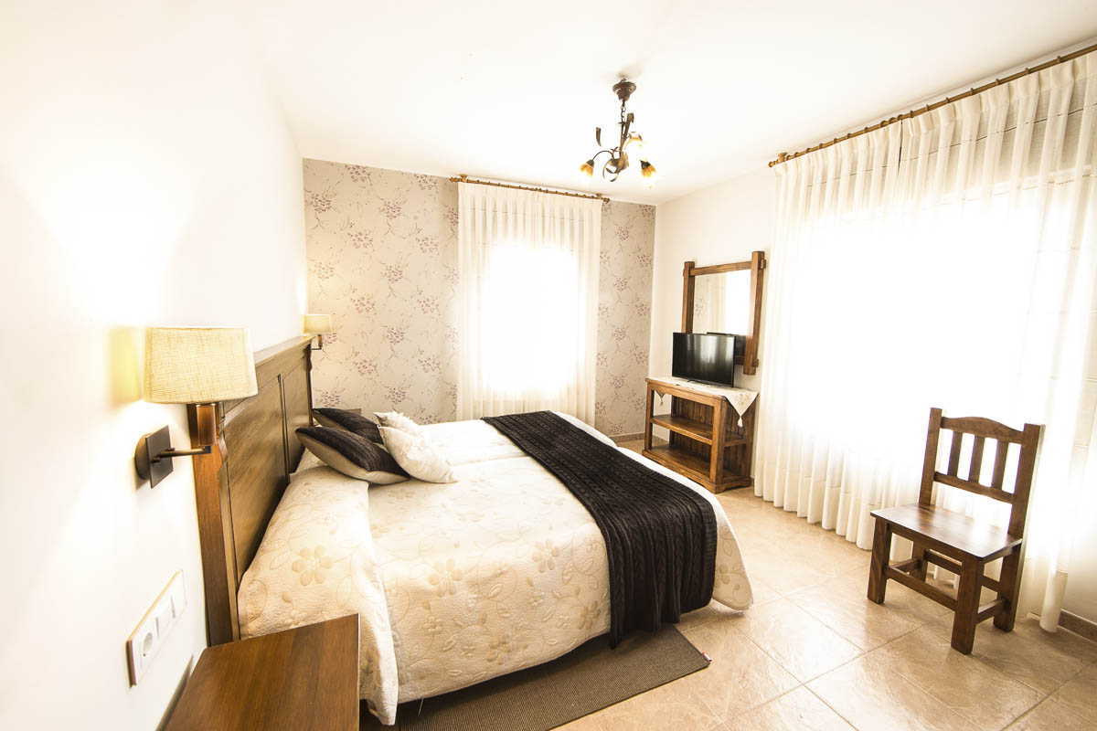 Hotel en Soria Habitación doble de 2 camas Nº V