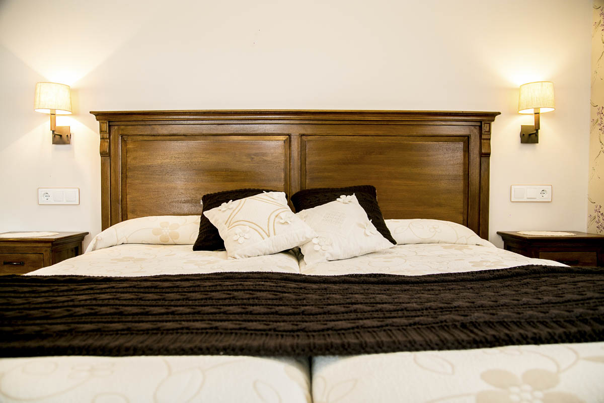 Hotel en Soria Habitación doble de 2 camas Nº V cama